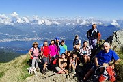 Monte Legnone, l'alta sentinella del Lago di Como (21-08-2015).